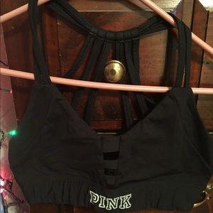 Pink VS sports bra